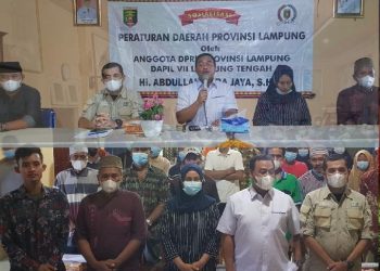 Kembali ,  H. Abdullah Sura Jaya,S.H.,Sosialisasikan Perda Bahaya Narkoba