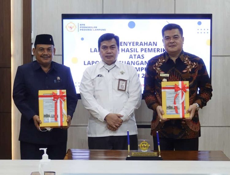 BPK Apresiasi Pemkab Lamteng, Raih WTP Kali ke 4