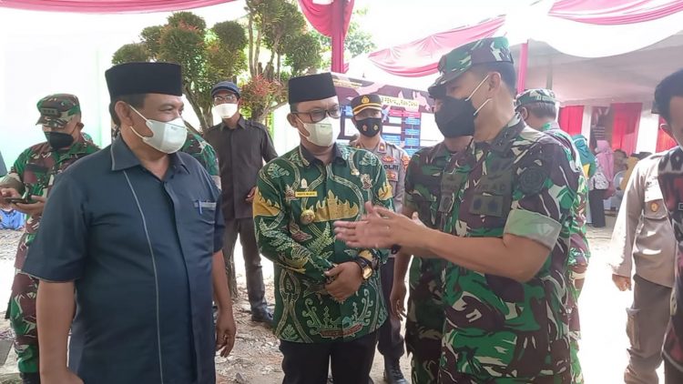 Turun ke Lamteng Pantau Bantuan, Aster Panglima TNI Ingatkan Jangan Ada Potongan