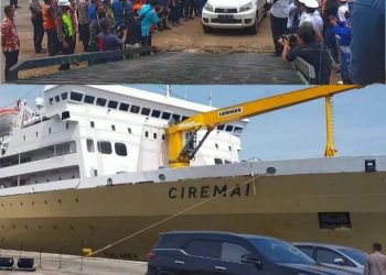 Menteri Perhubungan Budi Karya Sumadi Melepas Keberangkatan Pemudik di Pelabuhan Panjang