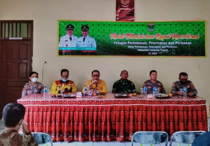 Polres Siaga!! Cegah Wabah PMK Masuk ke Lamteng