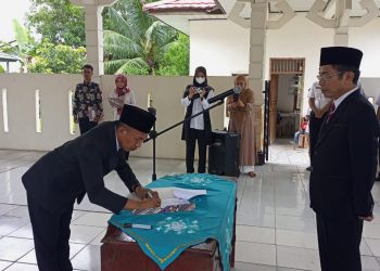 Tujuh Camat Mesuji Dilantik Sebagai Pejabat Pembuat Akte Tanah (PPAT) Sementara