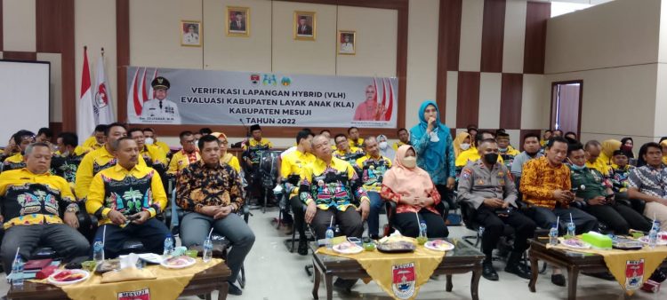 Kementrian PPA-RI Lakukan Penilaian KLA di Mesuji, Sekda Janji Selesaikan Dokumen Pendukung