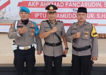 Polres Lamteng Gelar Sertijab Kapolsek Trimurjo