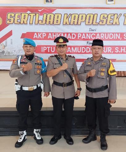 Polres Lamteng Gelar Sertijab Kapolsek Trimurjo