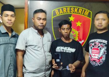 Polisi dan Warga Tangkap Pencuri Handphone di Bedeng PT ILP