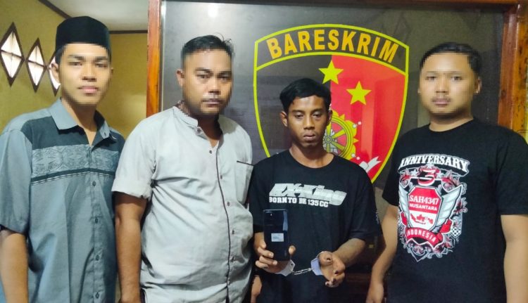 Polisi dan Warga Tangkap Pencuri Handphone di Bedeng PT ILP