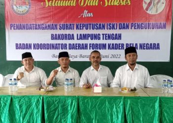 Bakorda FKBN Resmi Dikukuhkan, Hendra Rusli: Kader dan Pengurus Dilarang Berpolitik