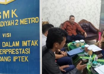 Waka Humas SMK Muhammadiyah 2 Metro, Bantah Dugaan Mark Up Dana BOS