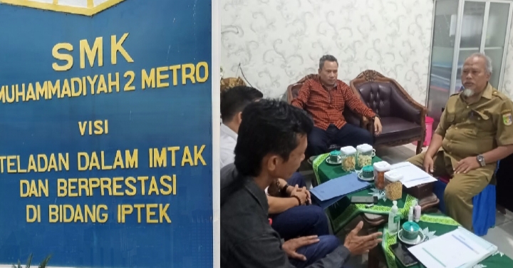 Waka Humas SMK Muhammadiyah 2 Metro, Bantah Dugaan Mark Up Dana BOS