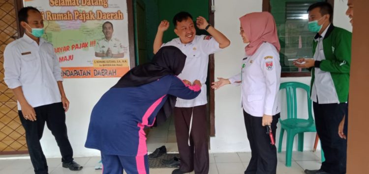 Puskesmas Brabasan Gelar Posbindu Bagi Petugas Bappeda