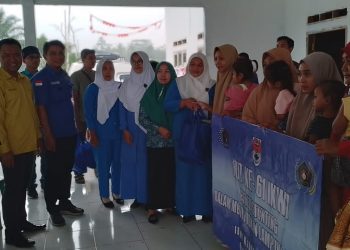 Peringati HUT IKWI ke 61, PWI Mesuji Gelar Baksos Peduli Stunting Wujudkan Lampung Berjaya