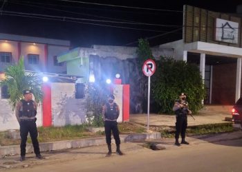 Cegah Aksi Balap Liar, Sat Samapta Polres Tuba Patroli Standby