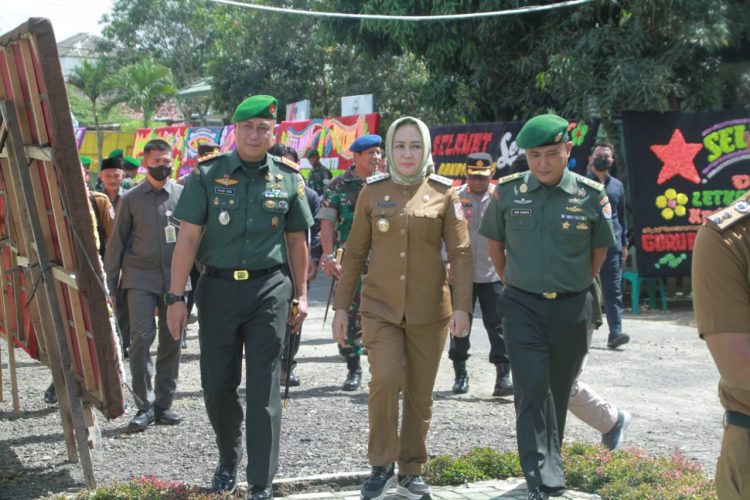 Selamat Bertugas Ndan!! Letkol Triano Gantikan Joko Sunarto Jabat Dandim 0426 Tuba