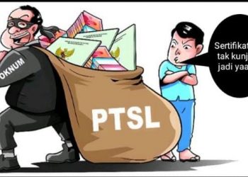 Janjikan Pembuatan Sertifikat PTSL, Diduga Mantan Kakam Putra Lempuyang Tipu Warga Kampung