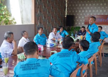 PWI Mesuji Gelar Audiensi Bersama Pj Bupati, Paparkan Sejumlah Program