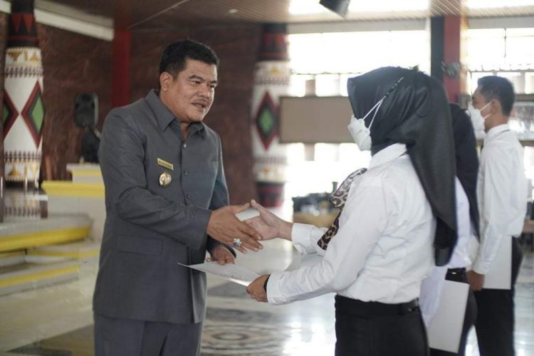 SK PPPK Diserahkan Bupati Musa, Ini Totalnya?