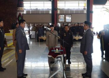 Lantik 10 Pejabat Tinggi Pratama, Musa Ahmad: Mutasi Bagian Dari Kehidupan Organisasi 