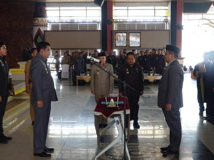 Lantik 10 Pejabat Tinggi Pratama, Musa Ahmad: Mutasi Bagian Dari Kehidupan Organisasi 
