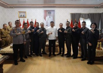 Bupati Lamteng Sambut Kedatangan Pesdik Sespimmen Dikreg ke-62