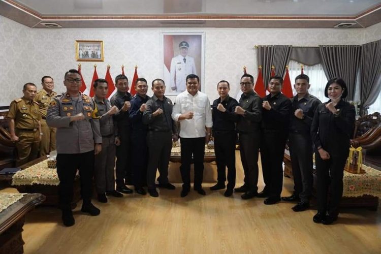 Bupati Lamteng Sambut Kedatangan Pesdik Sespimmen Dikreg ke-62