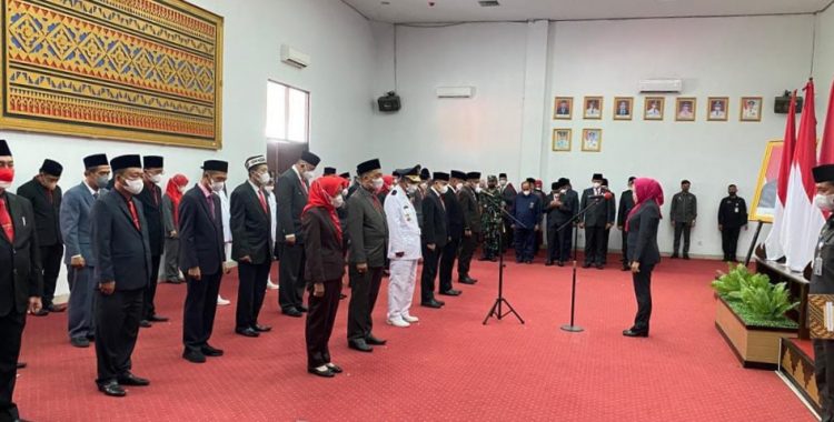 36 Pejabat Eselon II, III, IV di Rolling, Ini Pesan Bupati Winarti