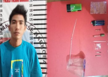 Diduga Dijadikan Tempat Transaksi Narkoba, Polres Tulangbawang Gerebek Rumah dan Temukan ini 
