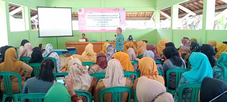 111 Kader TPK se-Kecamatan Trimurjo Ikuti Pelatihan Percepatan Penurunan Stunting Tahun 2022