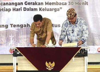 Minat Baca Cenderung Menurun Bupati Musa Canangkan 30 Menit Gemar Membaca
