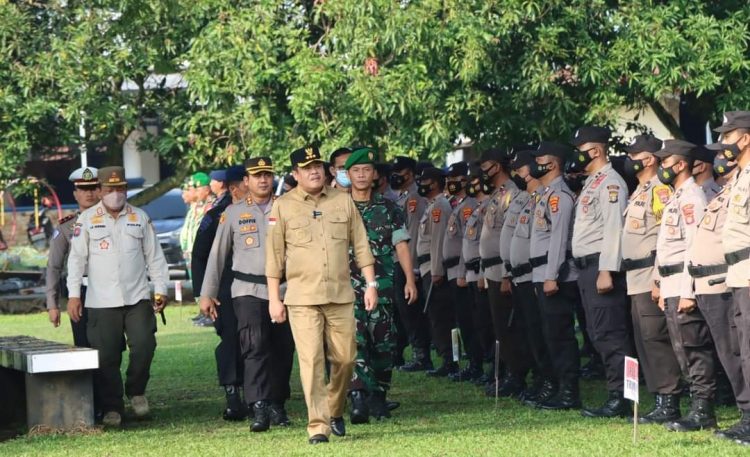 Apel Persiapan Pengamanan Pilkakam, Waspadai Titik Rawan Potensi Konflik Sosial 