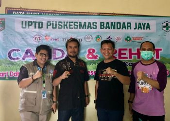 Ormas Bidik Bersama IDI Lamteng Gelar Bakti Sosial Pemeriksaan Kesehatan Gratis dan Layanan Vaksin