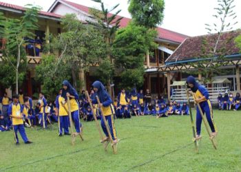 SMA N 1 Koga Gelar Berbagai Perlombaan, Peringati Haornas