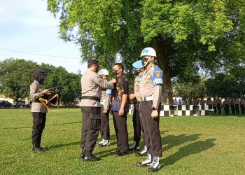 Aipda Rudi Resmi di PTDH!! Kapolres Lamteng Beri Pesan Tegas Soal Penggunaan Senpi