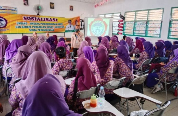 Cegah Kriminalitas Pada Anak, LPA Sosialisasi ke Sekolah di Lamteng