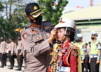 Satlantas Polres Pringsewu Kukuhkan 32 Pocil Binaan