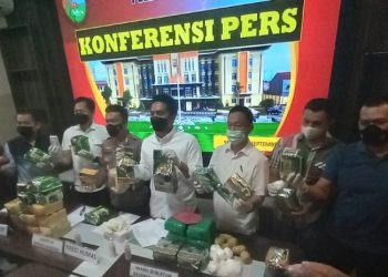 Polda Lampung Amankan 16 Kg Sabu-Sabu, Diketahui Berasal Dari Lampung Tengah