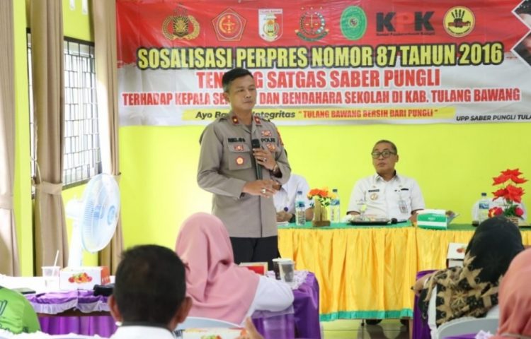 Wakapolres Tuba Ingatkan Kepsek Terkait Praktik Pungli di Lingkungan Sekolah, Ini Pesannya?