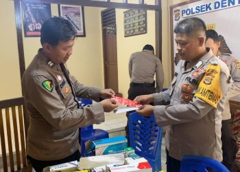 Dokkes Polres Tulang Bawang Gelar Pelayanan Kesehatan Keliling ke Polsek, Ini Tujuannya