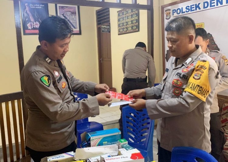 Dokkes Polres Tulang Bawang Gelar Pelayanan Kesehatan Keliling ke Polsek, Ini Tujuannya