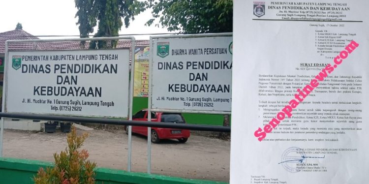 Kadisdikbud Lamteng Keluarkan Edaran Jelang Pengangkatan Calon PPPk
