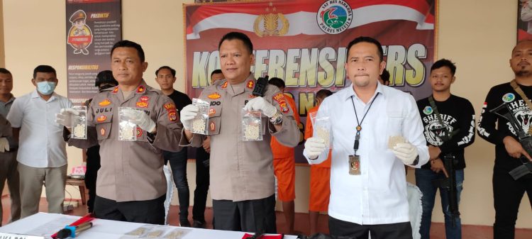 Polres Mesuji Ungkap Peredaran Narkoba Jenis Pil Exstasi