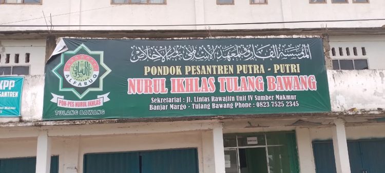 Aktifitas Belajar Mengajar Di Ponpes Nurul Ikhlas Tulang Bawang Kembali Normal