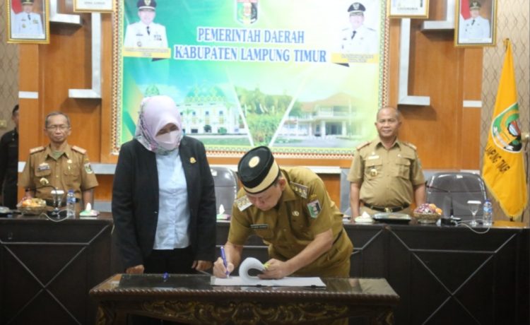 Pemkab Lamtim Teken MoU Bersama Kejaksaan Negeri Sukadana