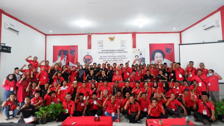 Target Cetak Hattrick, PDI Perjuangan Siapkan 2 Ribu PPSD di Lampung