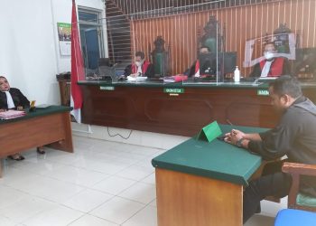 Sidang Putusan Kasus Polisi Tembak Polisi di Lamteng Putuskan Vonis 12 Tahun Kepada Terdakwa