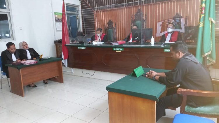 Sidang Putusan Kasus Polisi Tembak Polisi di Lamteng Putuskan Vonis 12 Tahun Kepada Terdakwa