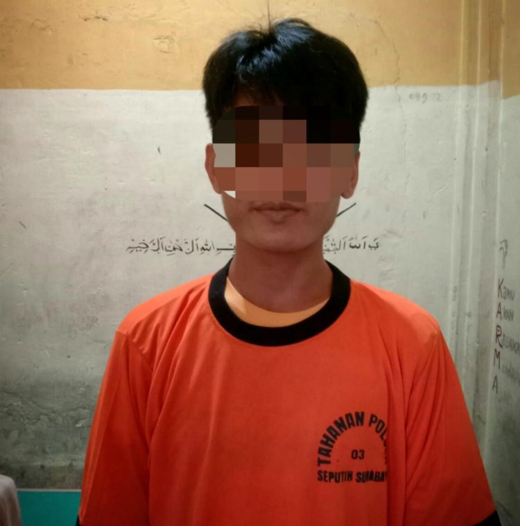 Gagahi Gadis di Bawah Umur, Seorang Pemuda di Amankan Polsek Seputihsurabaya.