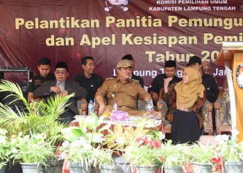 Tegas, Bupati Lamteng Minta 933 PPS Netral Pada Pemilu 2024