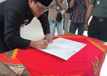 Jabat Camat Metro Selatan, Fajar Riatama Minta Dukungan Masyarakat