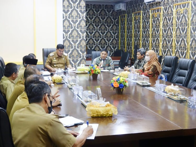 Pemkab Lamteng Dan BPK Jalani Entry Metting